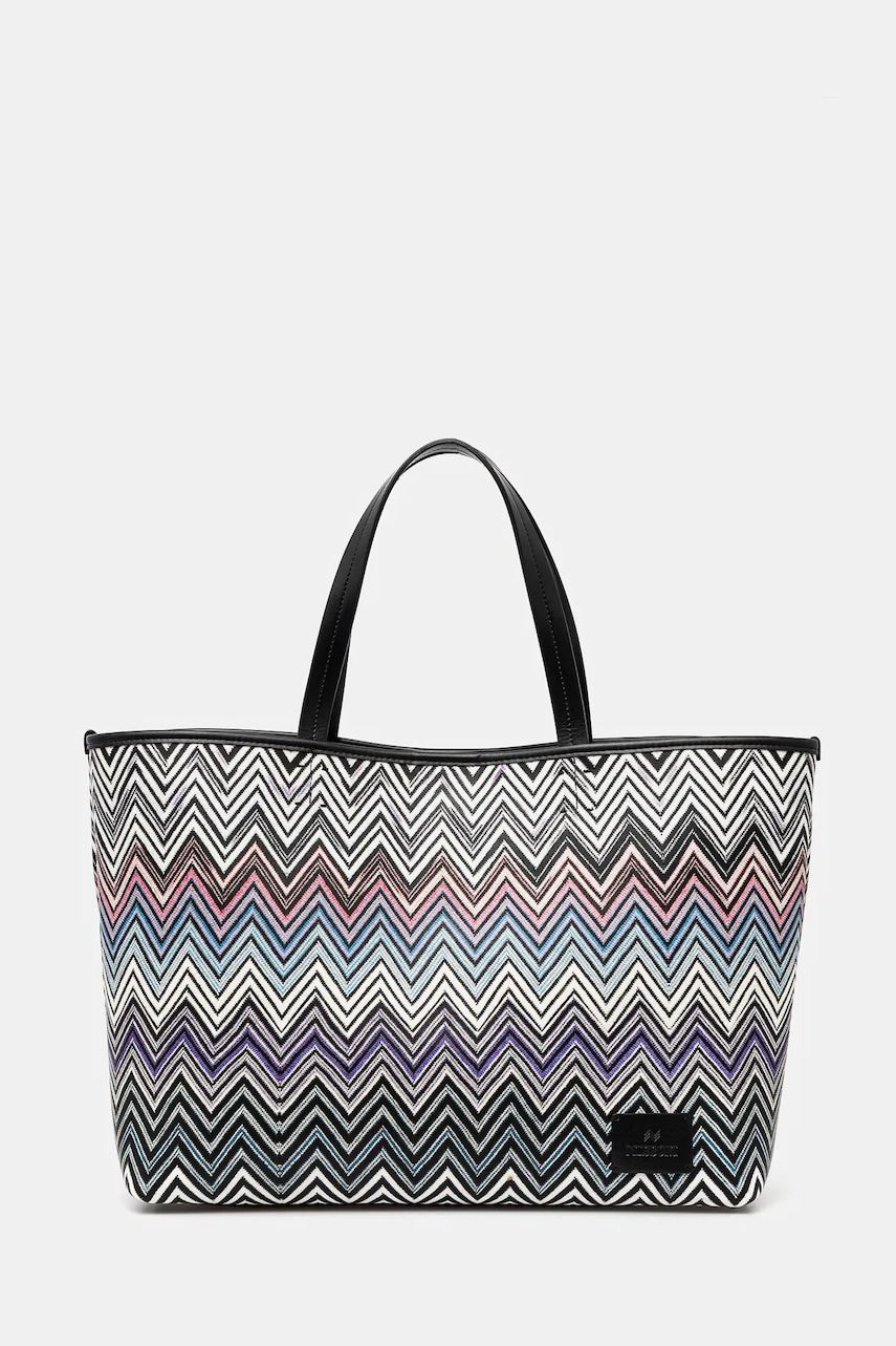 Missoni poseta culoarea negru, MI10045F