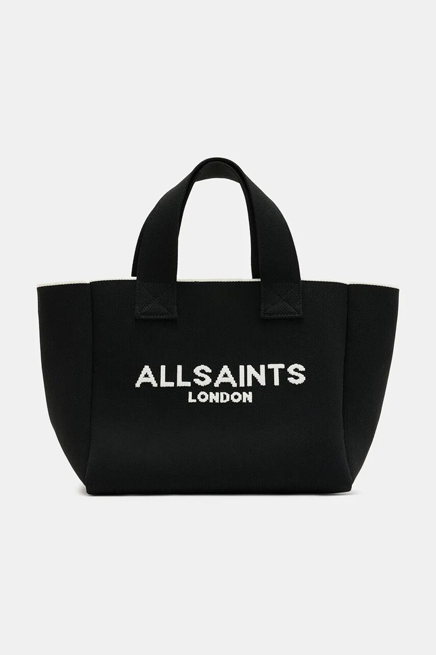 AllSaints poseta IZZY MINI culoarea negru, W237XA