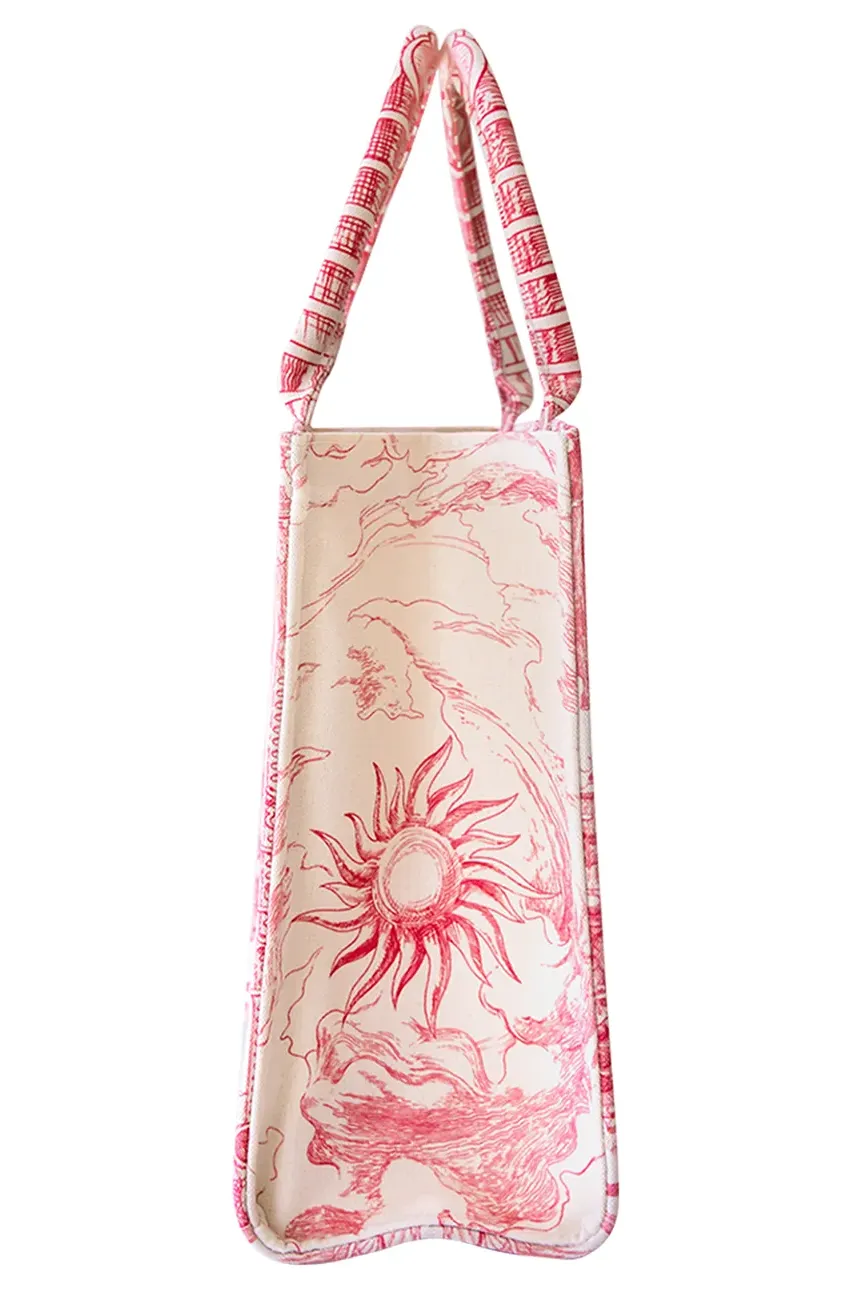 Сумочка Lilou цвет красный SHOP/MED/CANVAS/RED/30 Сумочка Lilou цвет красный SHOP/MED/CANVAS/RED/30