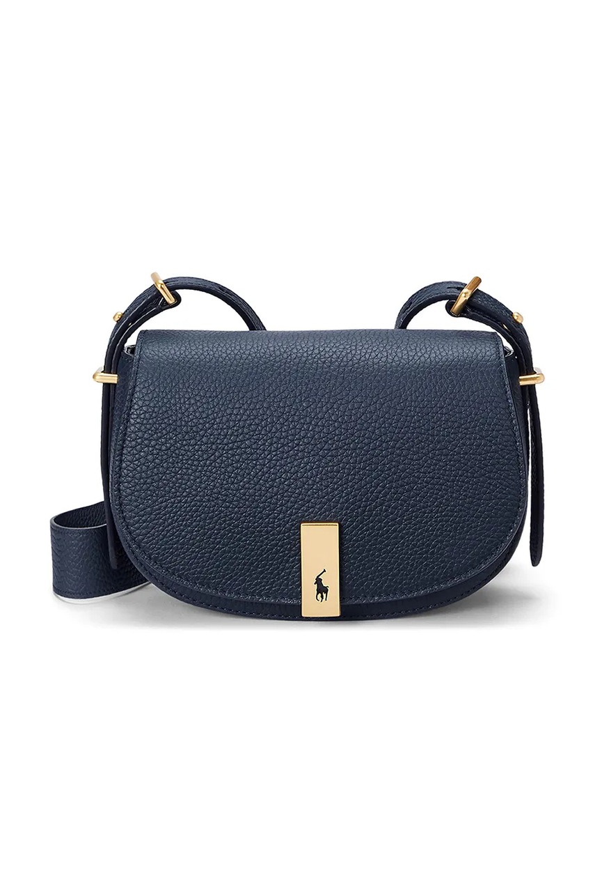

Кожена чанта Polo Ralph Lauren в тъмносиньо 428934351, Тъмносин