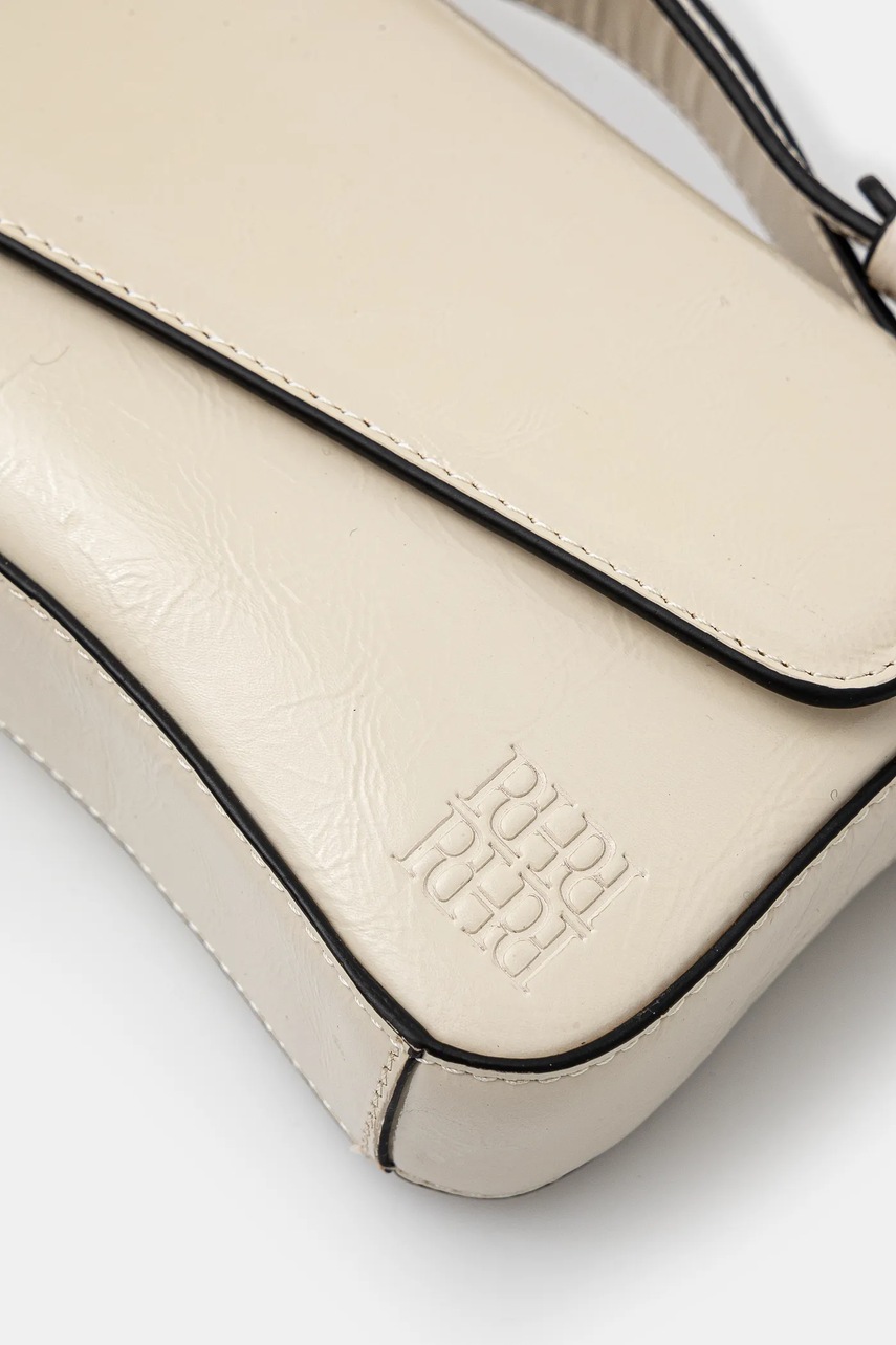 Δερμάτινη τσάντα Pedro del Hierro χρώμα: μπεζ, 1118548 φωτογραφία