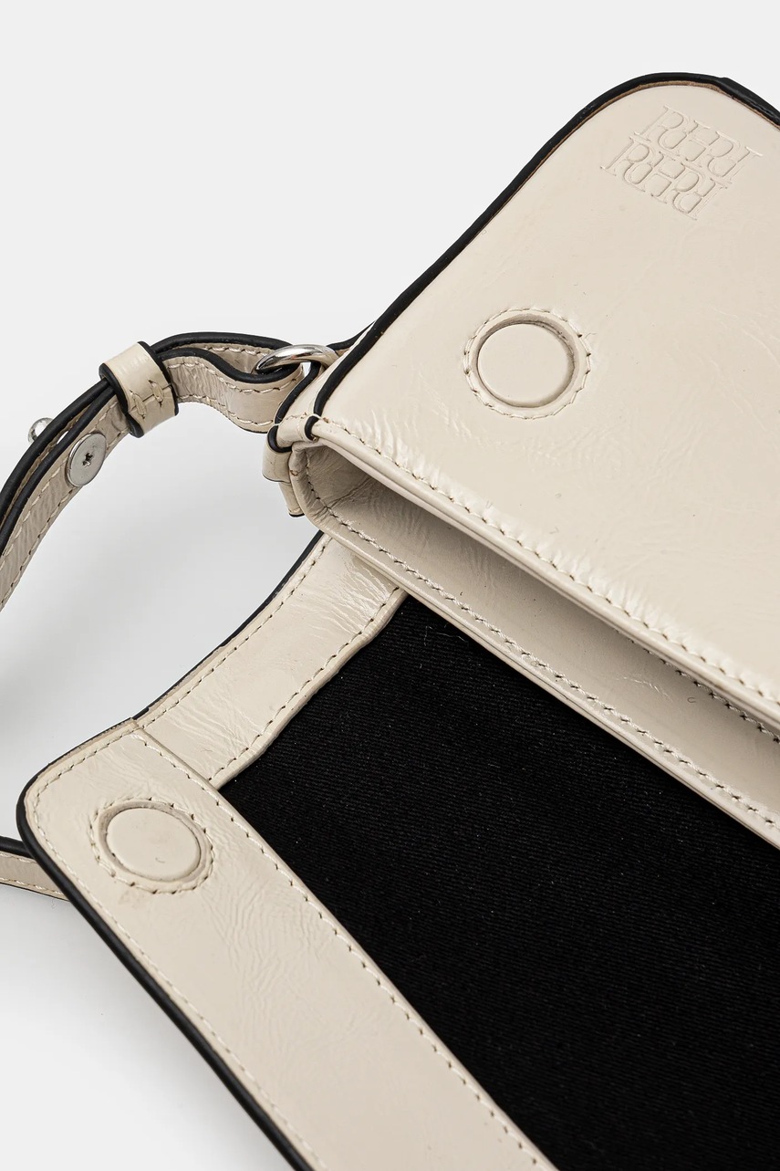 Δερμάτινη τσάντα Pedro del Hierro χρώμα: μπεζ, 1118548 φωτογραφία