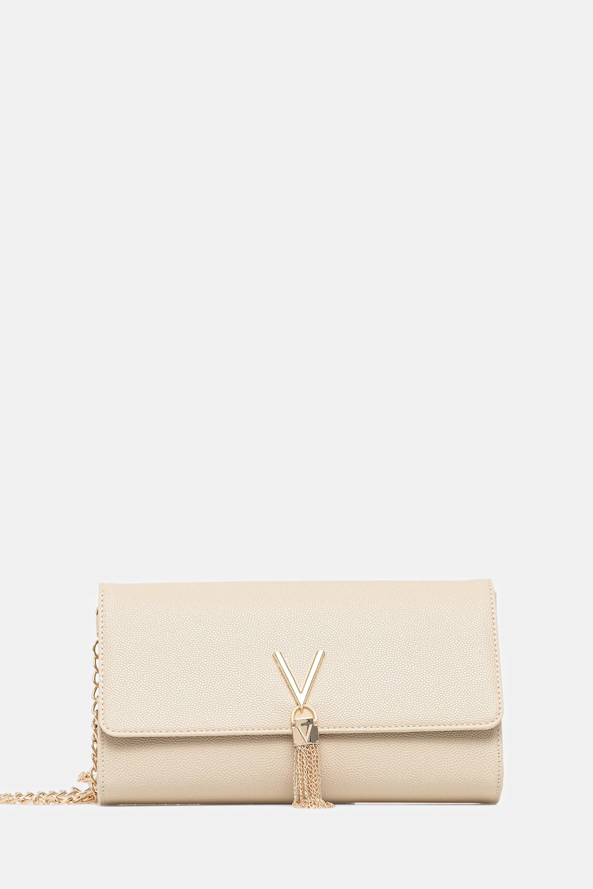 Valentino Bags geantă culoarea bej, VBS1R401G