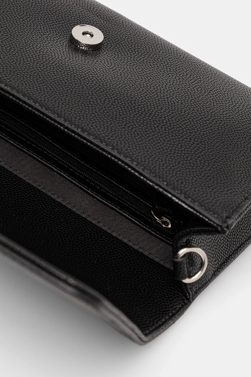 Τσάντα Valentino Bags χρώμα: μαύρο, VBS1R401G φωτογραφία