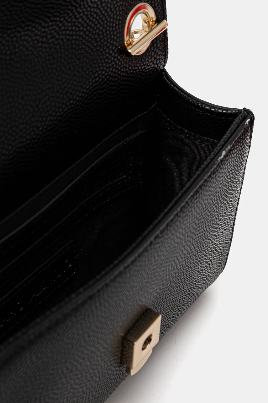 Τσάντα Valentino Bags χρώμα: μαύρο, VBS1R403G φωτογραφία