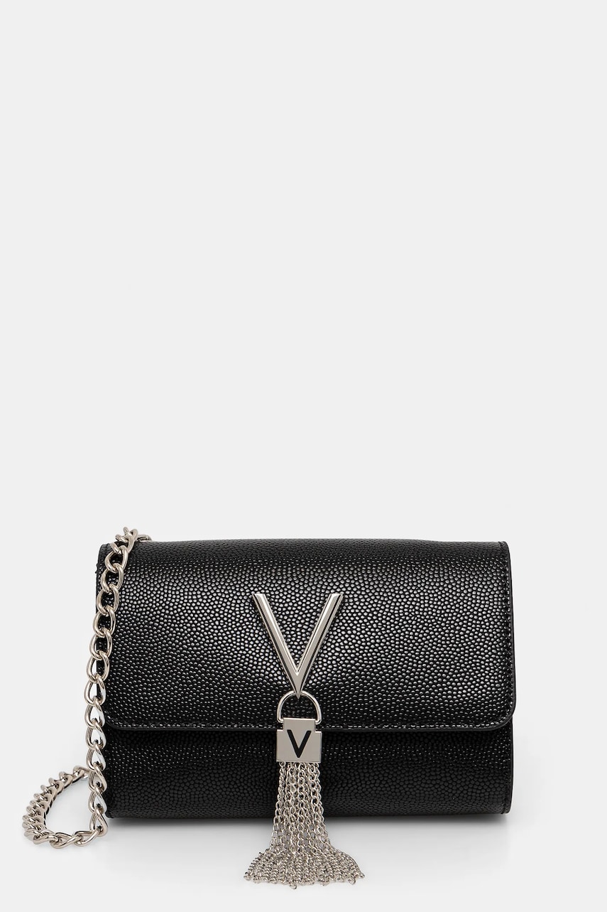 Valentino Bags poșetă culoarea negru, VBS1R403G Valentino Bags poșetă culoarea negru, VBS1R403G