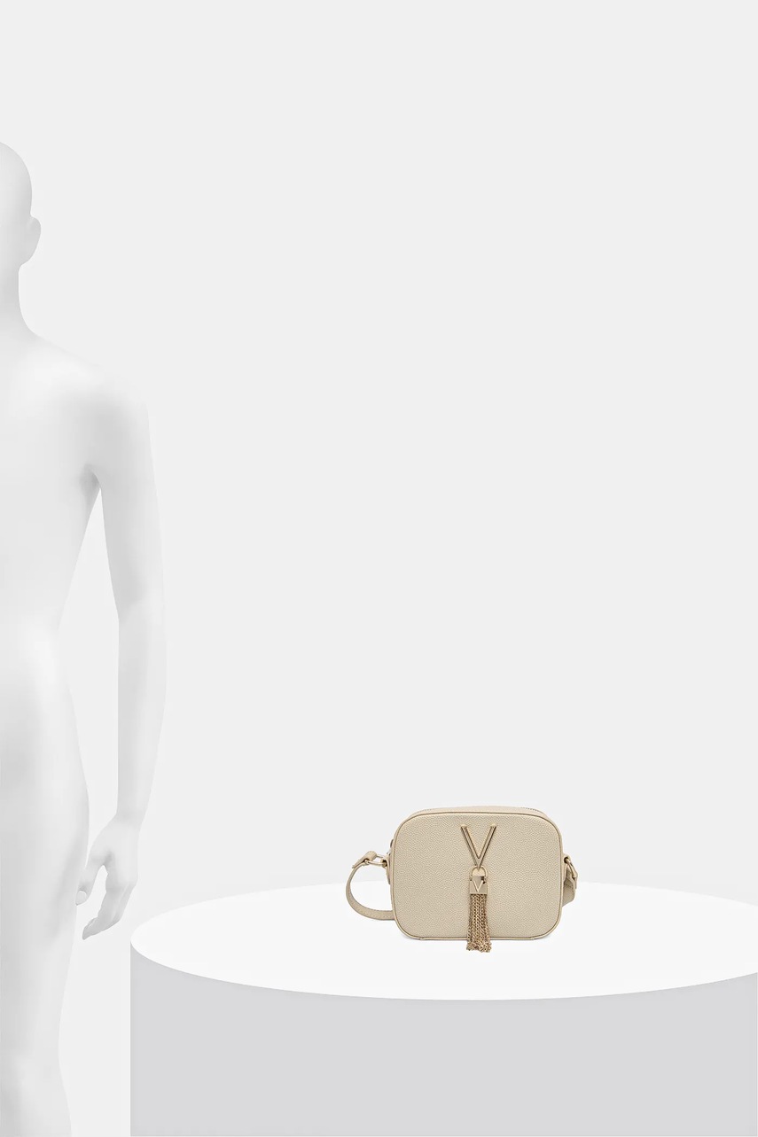 Τσάντα Valentino Bags χρώμα: μπεζ, VBS1R409G φωτογραφία