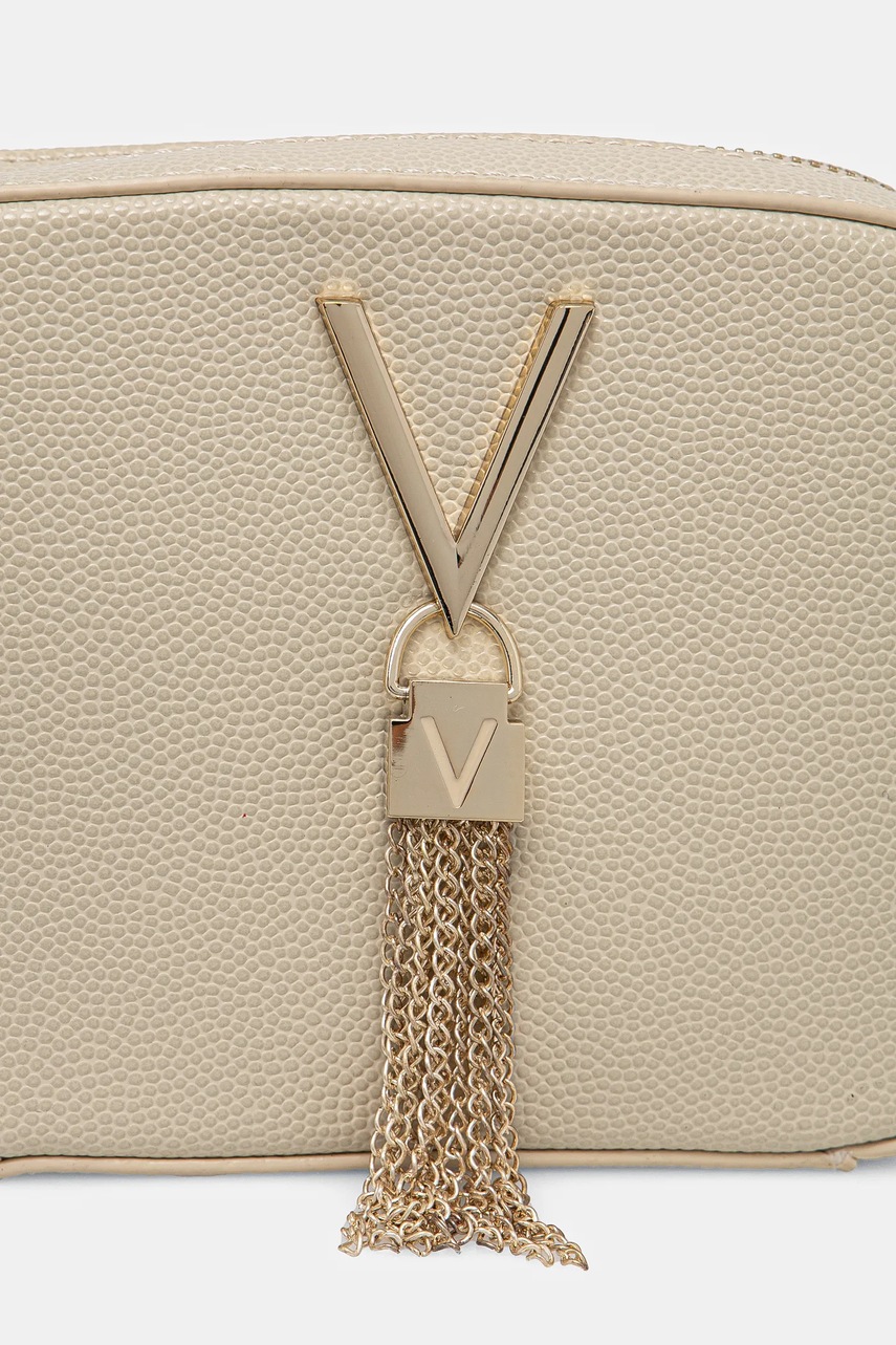 Τσάντα Valentino Bags χρώμα: μπεζ, VBS1R409G φωτογραφία