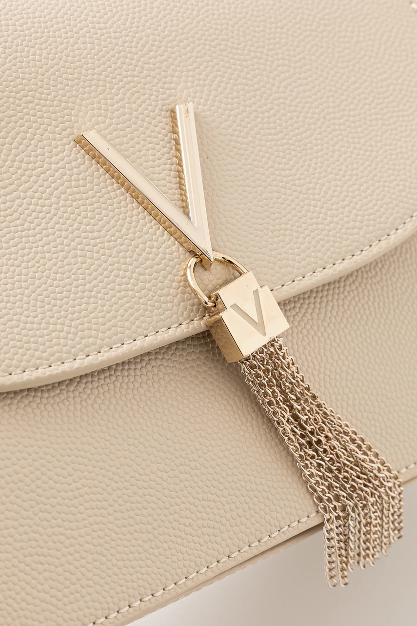 Τσάντα Valentino Bags χρώμα: μπεζ, VBS1R404G φωτογραφία