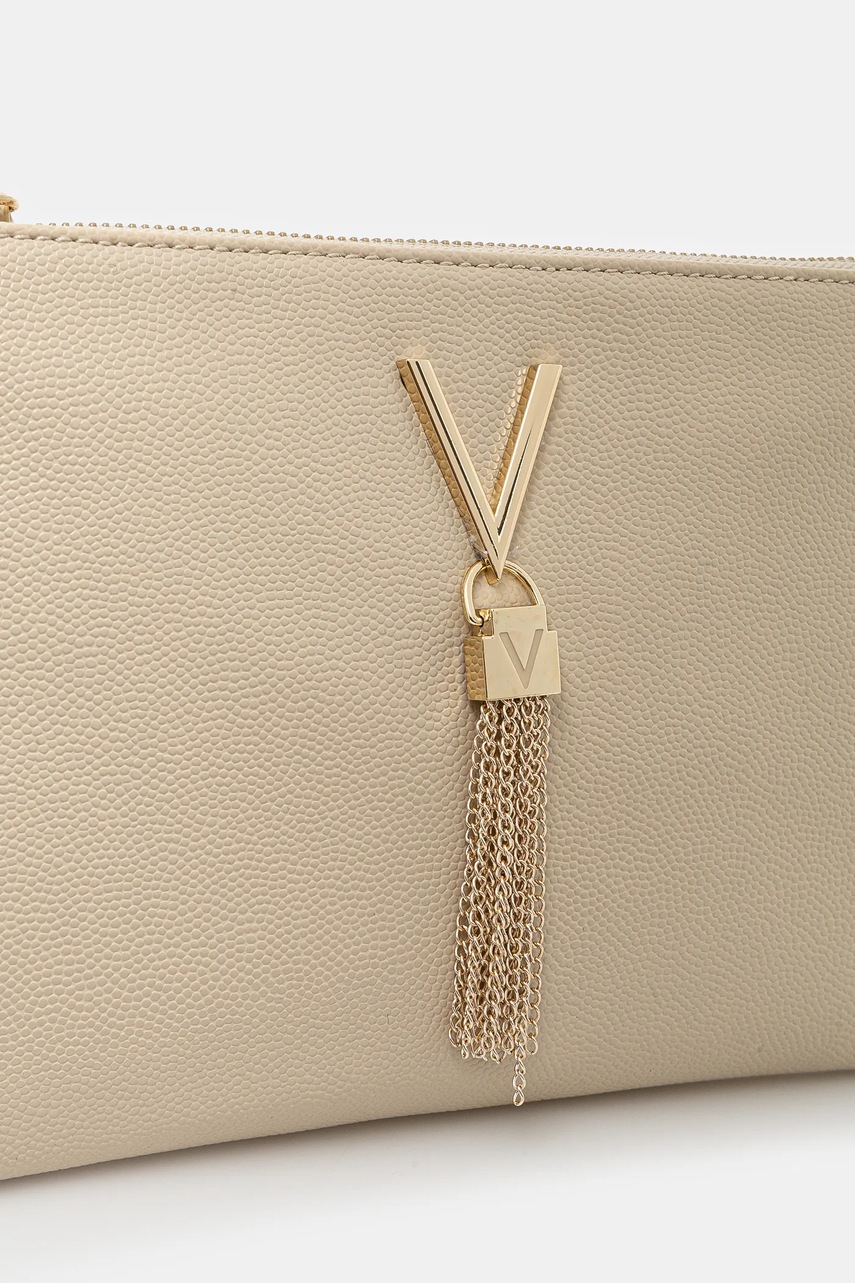 Τσάντα Valentino Bags χρώμα: μπεζ, VBS1R419G φωτογραφία