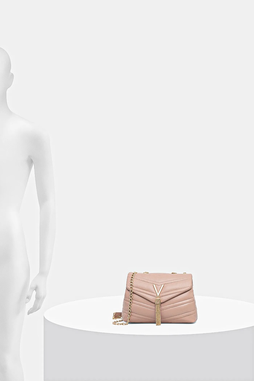 Τσάντα Valentino Bags χρώμα: μαύρο, VBS8DN10 φωτογραφία