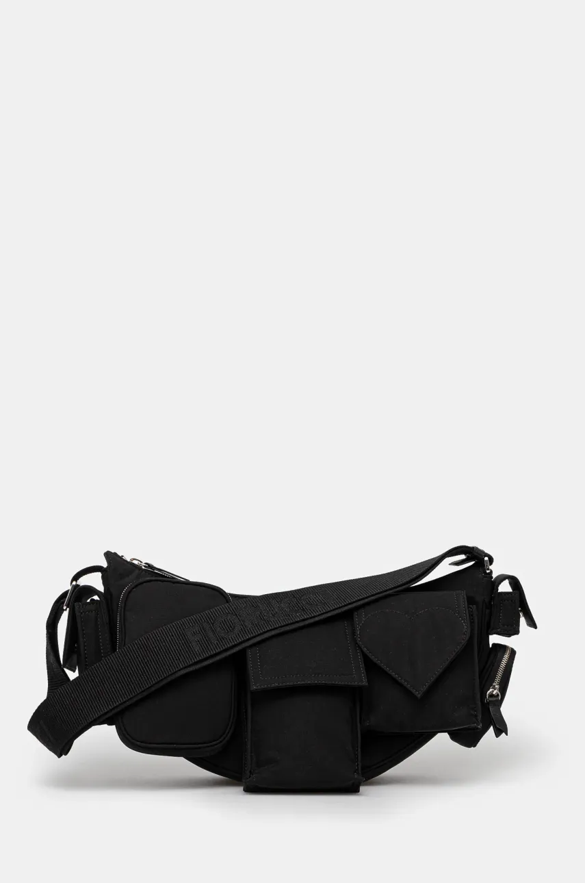 Kabelka Fiorucci Nylon Super Pocket Bag černá barva, U01FMABA123NY01BK01