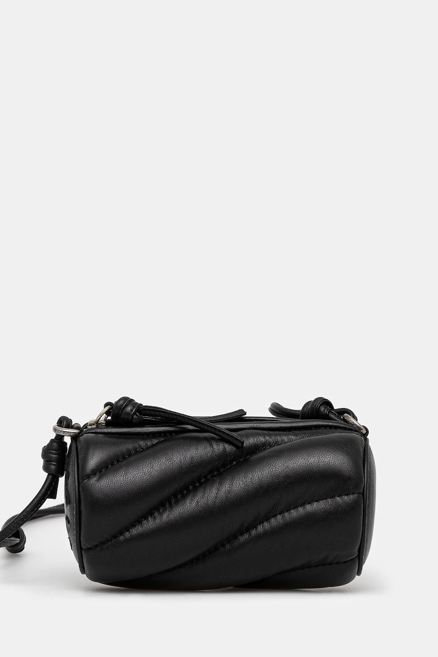 Fiorucci poseta de piele Leather Micro Mella Bag culoarea negru, U01FMASL005LE04BK01