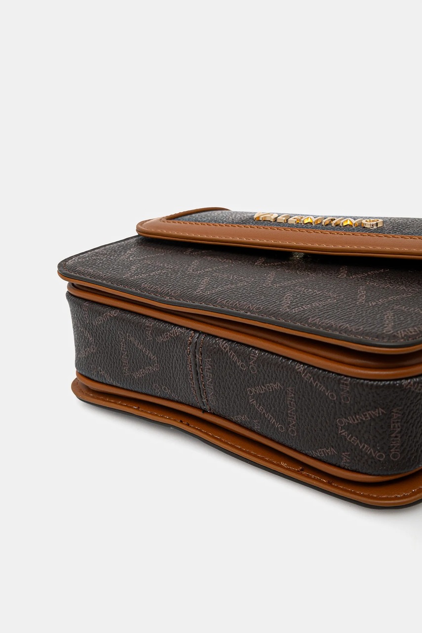 Τσάντα Valentino Bags χρώμα: καφέ, VBS8GT09 φωτογραφία