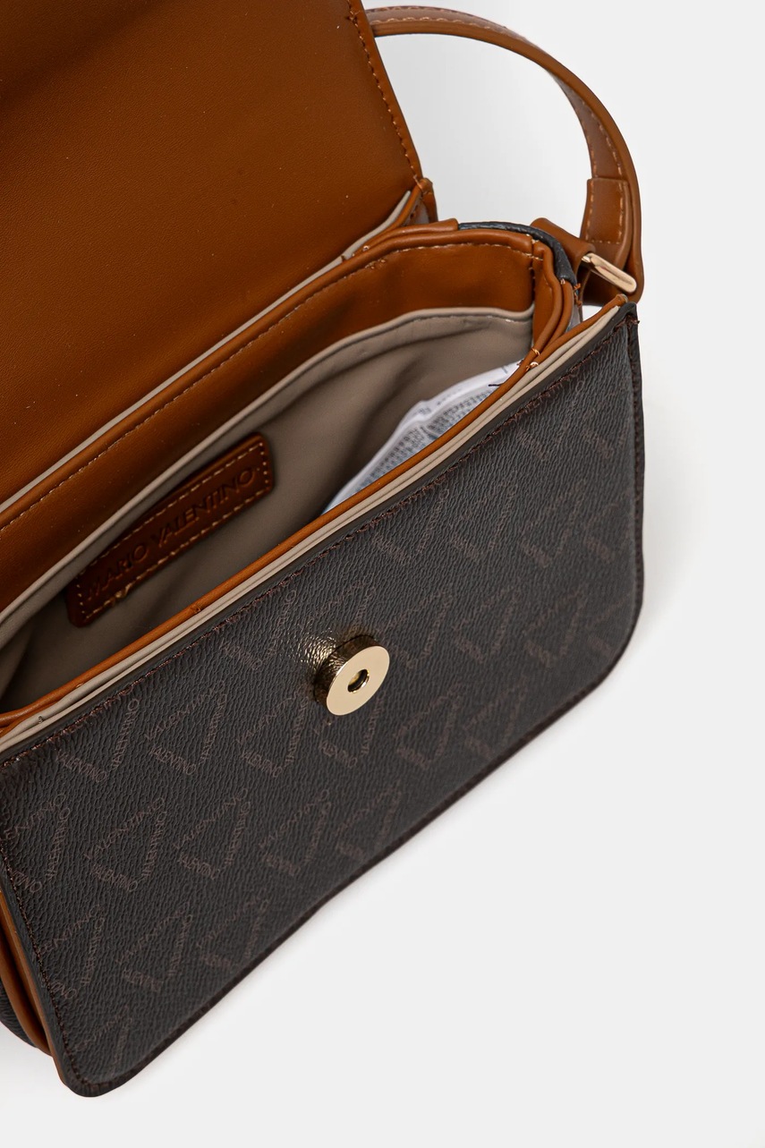 Τσάντα Valentino Bags χρώμα: καφέ, VBS8GT09 φωτογραφία