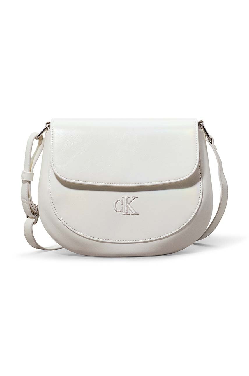 

Чанта Calvin Klein Jeans в бяло IU0IU00644, Бял