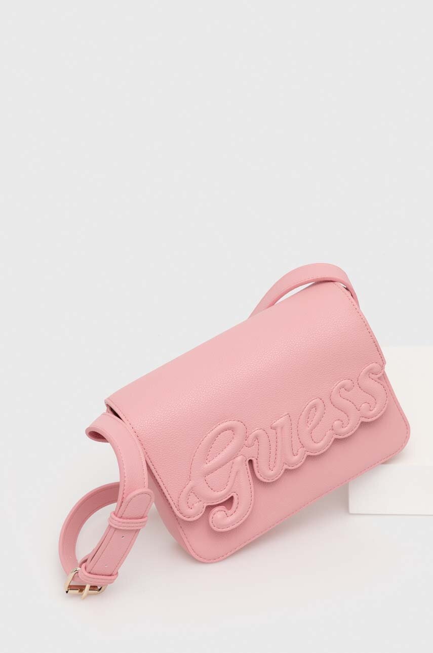 

Детска чанта Guess в розово J4GZ20 WG730, Розов