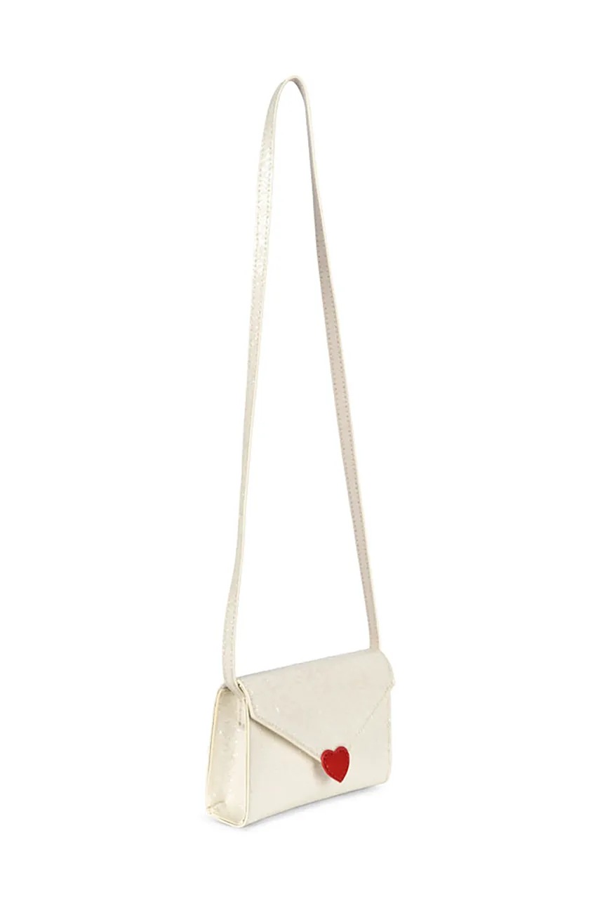 Детская сумочка Konges Sløjd LOVE LETTER BAG цвет бежевый KS101572