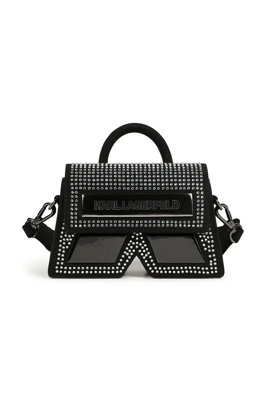 

Детска чанта Karl Lagerfeld в черно Z30359, Черен