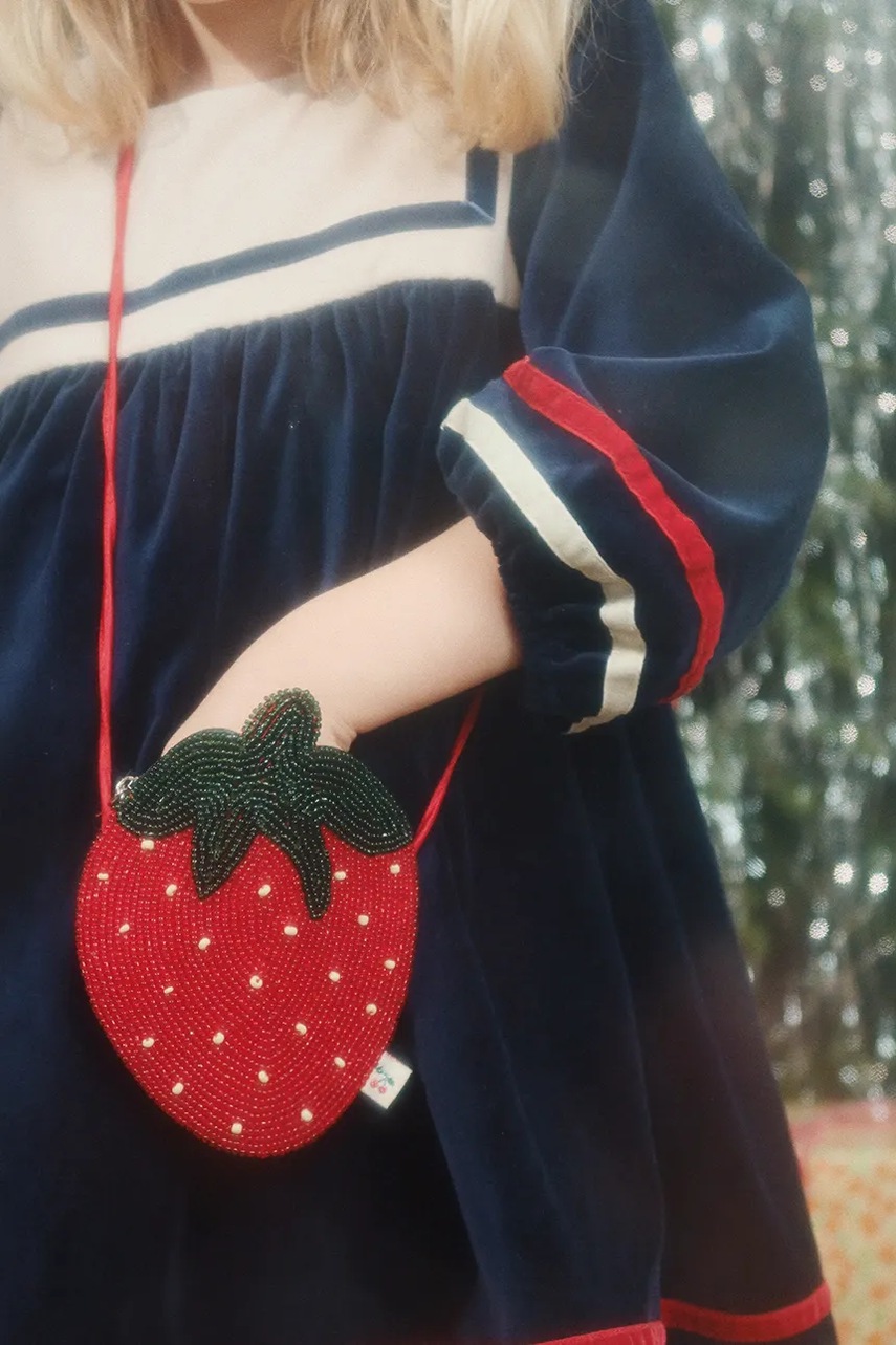 

Детска чанта Konges Sløjd STRAWBERRY BAG в червено KS102117, Червен