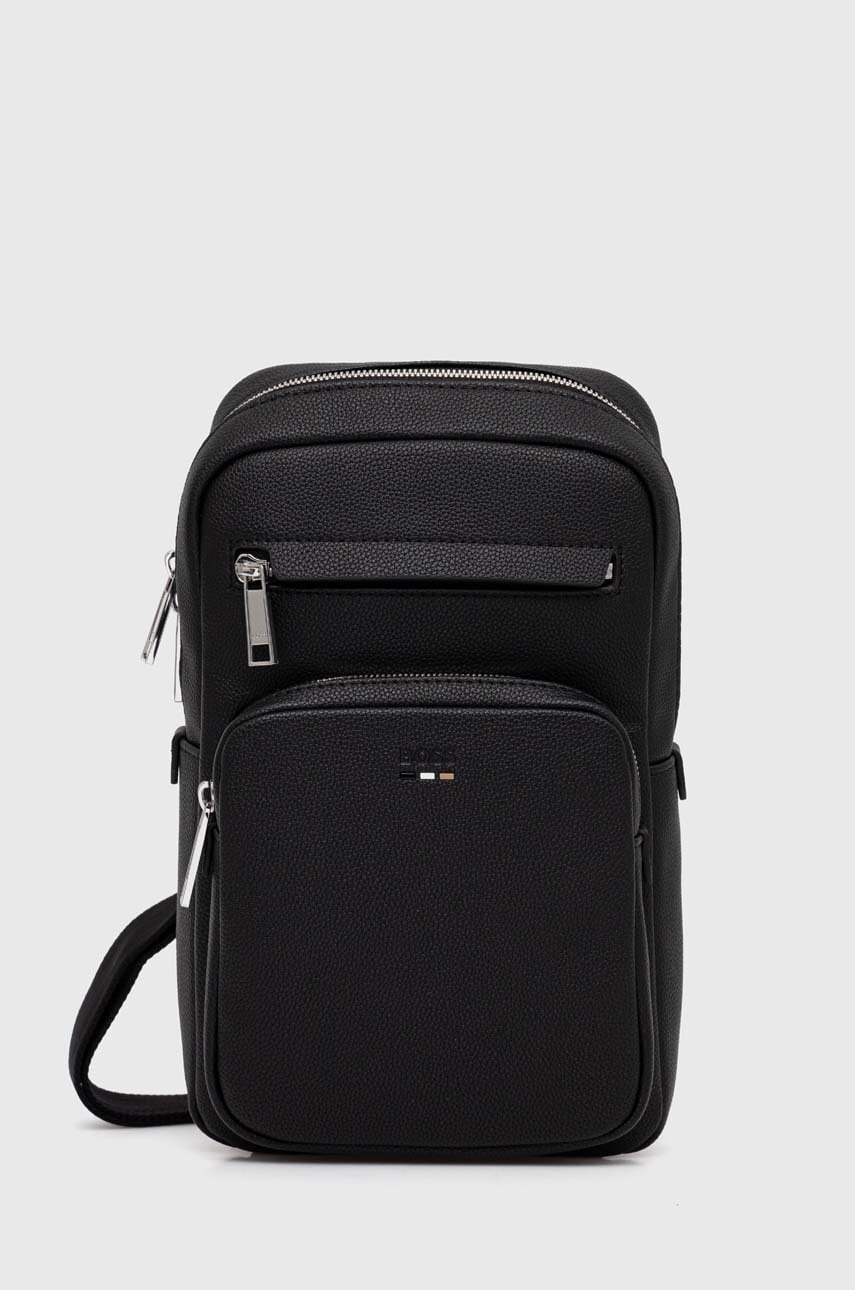 BOSS borseta culoarea negru, 50523410