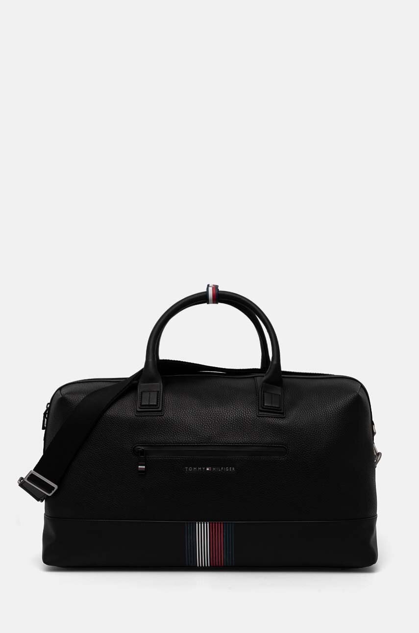 

Чанта Tommy Hilfiger в черно AM0AM12485, Черен