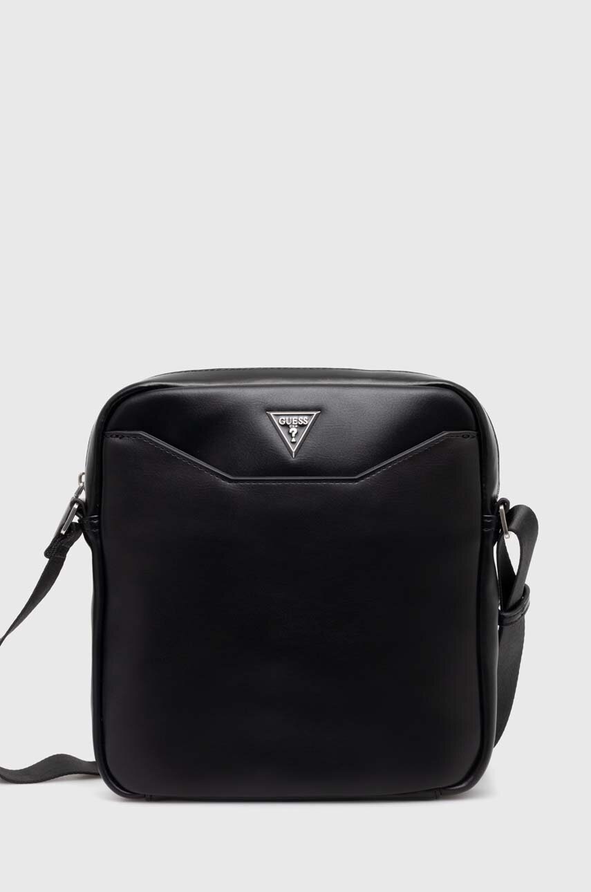

Чанта през рамо Guess MESTRE в черно HMMECA P4259, Черен