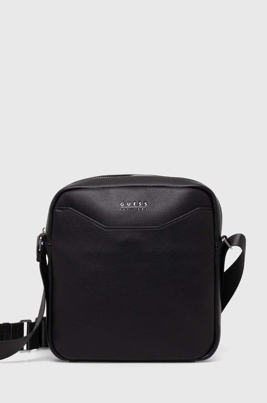 

Чанта през рамо Guess MESTRE в черно HMMETU P4259, Черен