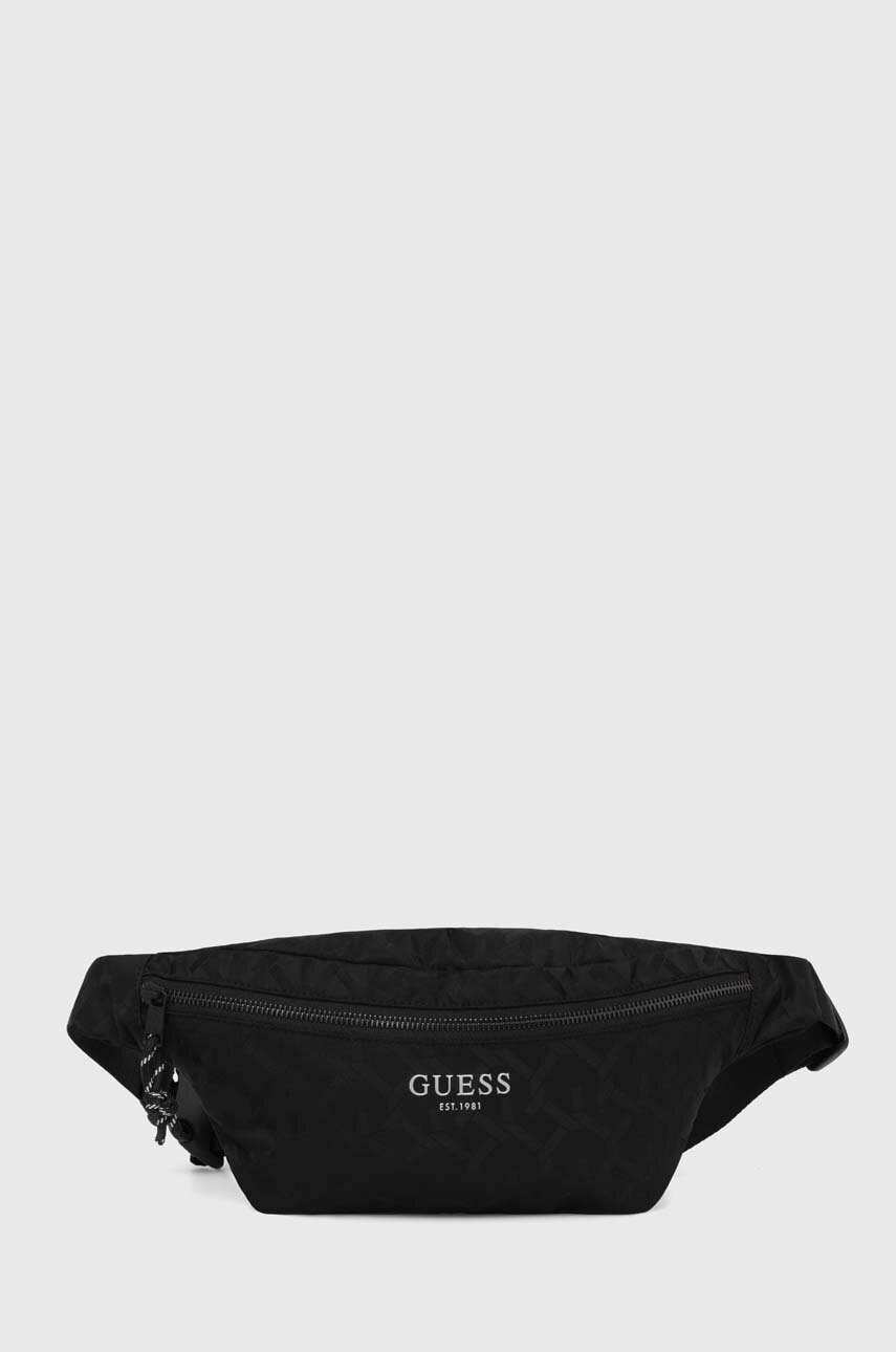 

Чанта за кръст Guess в черно M4YZ11 WG9L2, Черен
