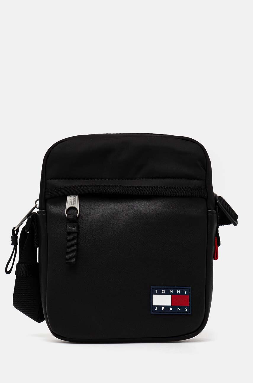 

Чанта през рамо Tommy Jeans в черно AM0AM12390, Черен