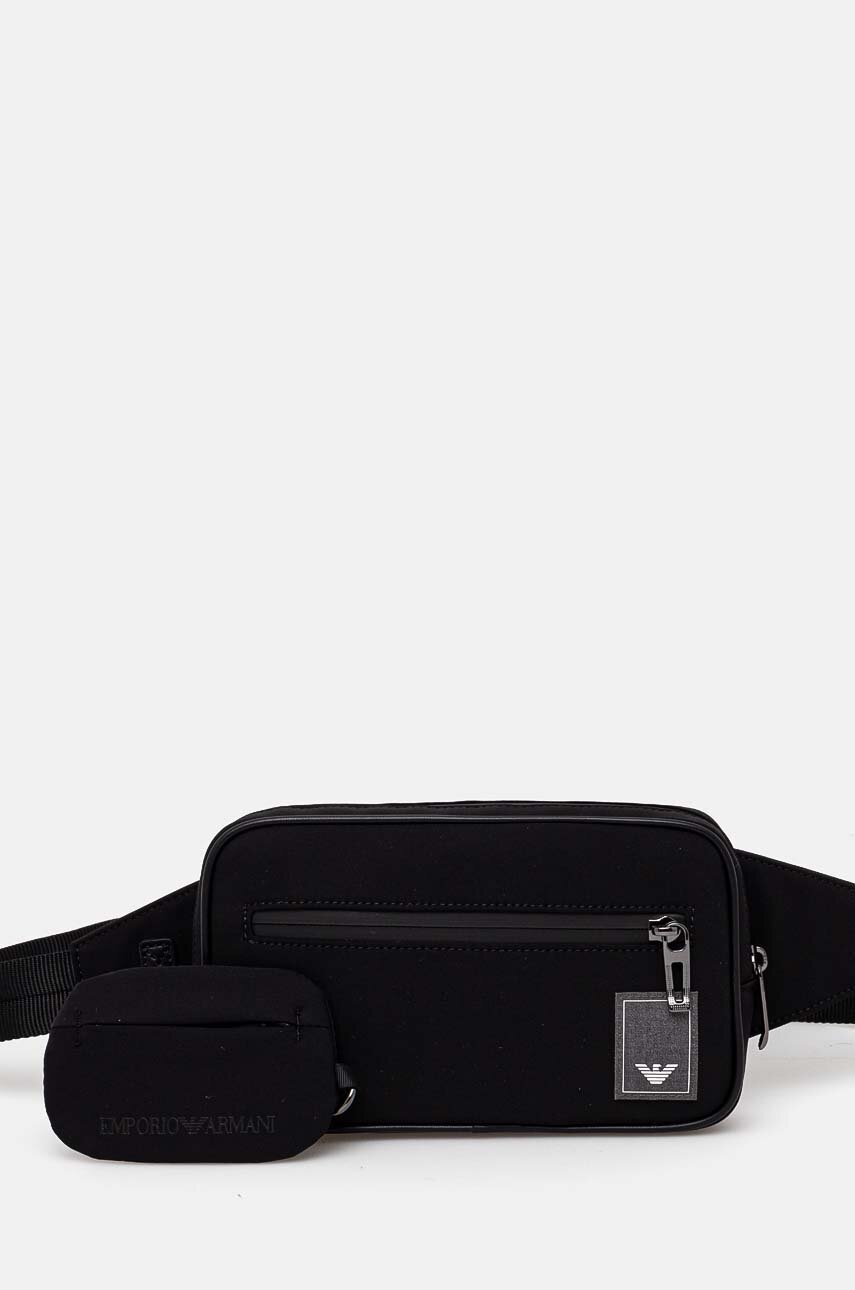 

Чанта за кръст Emporio Armani в черно EM000088 AF10430, Черен