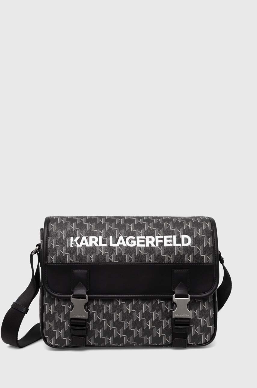 

Чанта Karl Lagerfeld в черно 245M3011, Черен