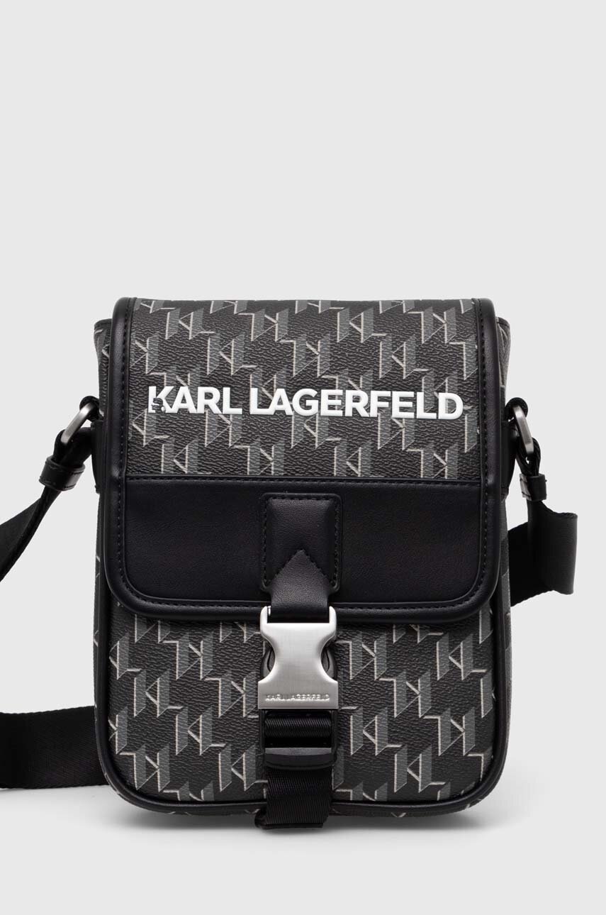 

Чанта през рамо Karl Lagerfeld в черно 245M3013, Черен