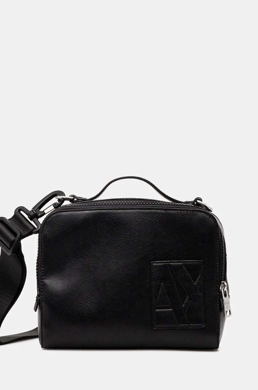 Armani Exchange borseta culoarea negru, 952671 4F869