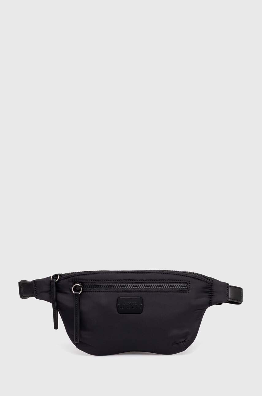 A.P.C. borseta banane blake culoarea negru, PAAFO.H62232