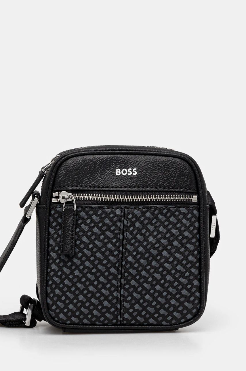 BOSS borseta culoarea negru, 50529313