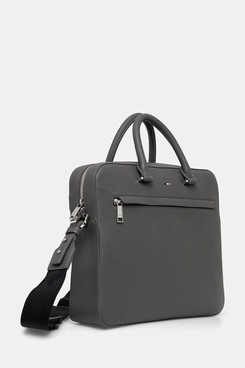 Сумка BOSS цвет серый 50536498 Сумка BOSS цвет серый 50536498
