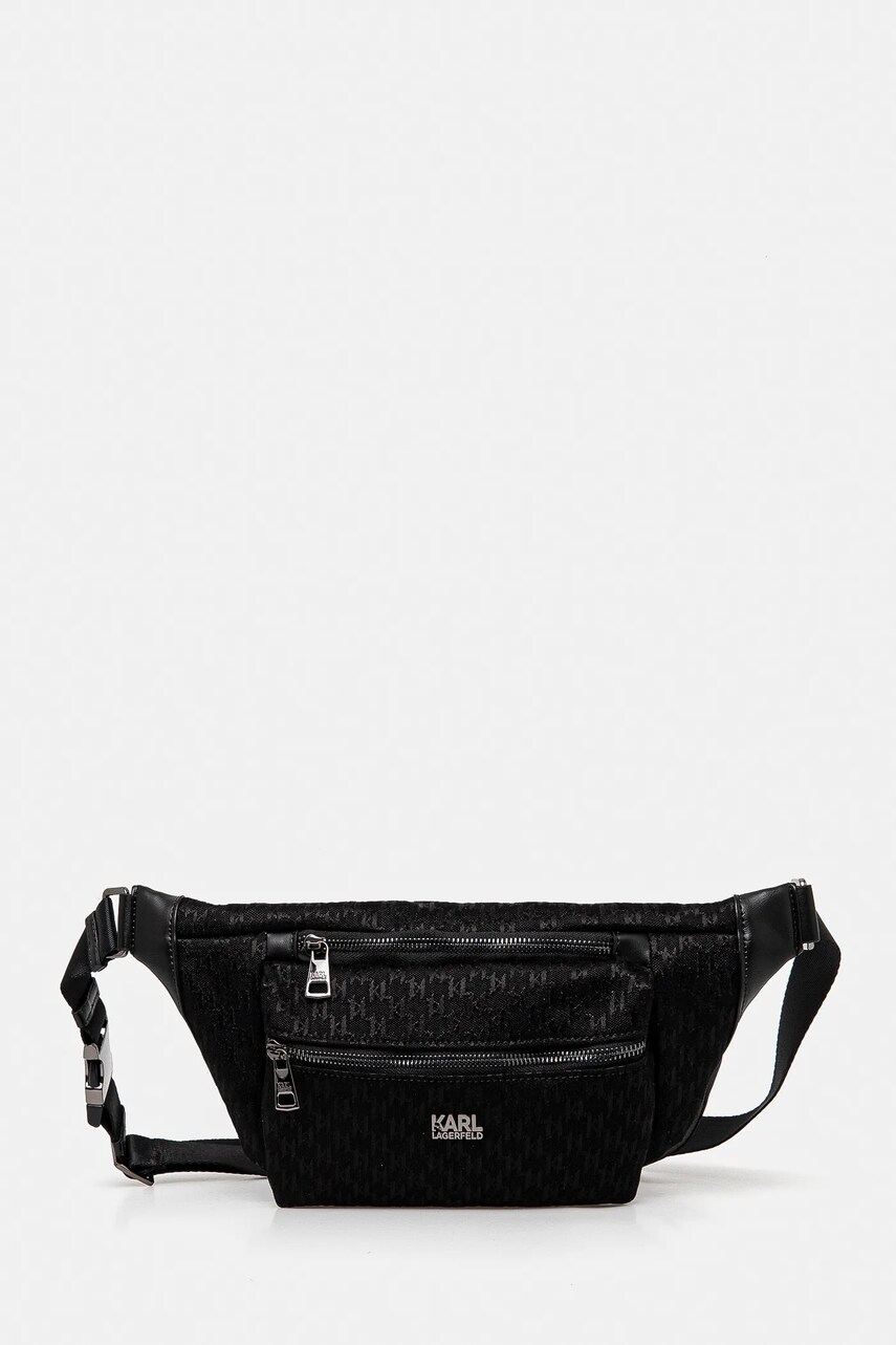 Karl Lagerfeld borsetă culoarea negru, 544115.805915