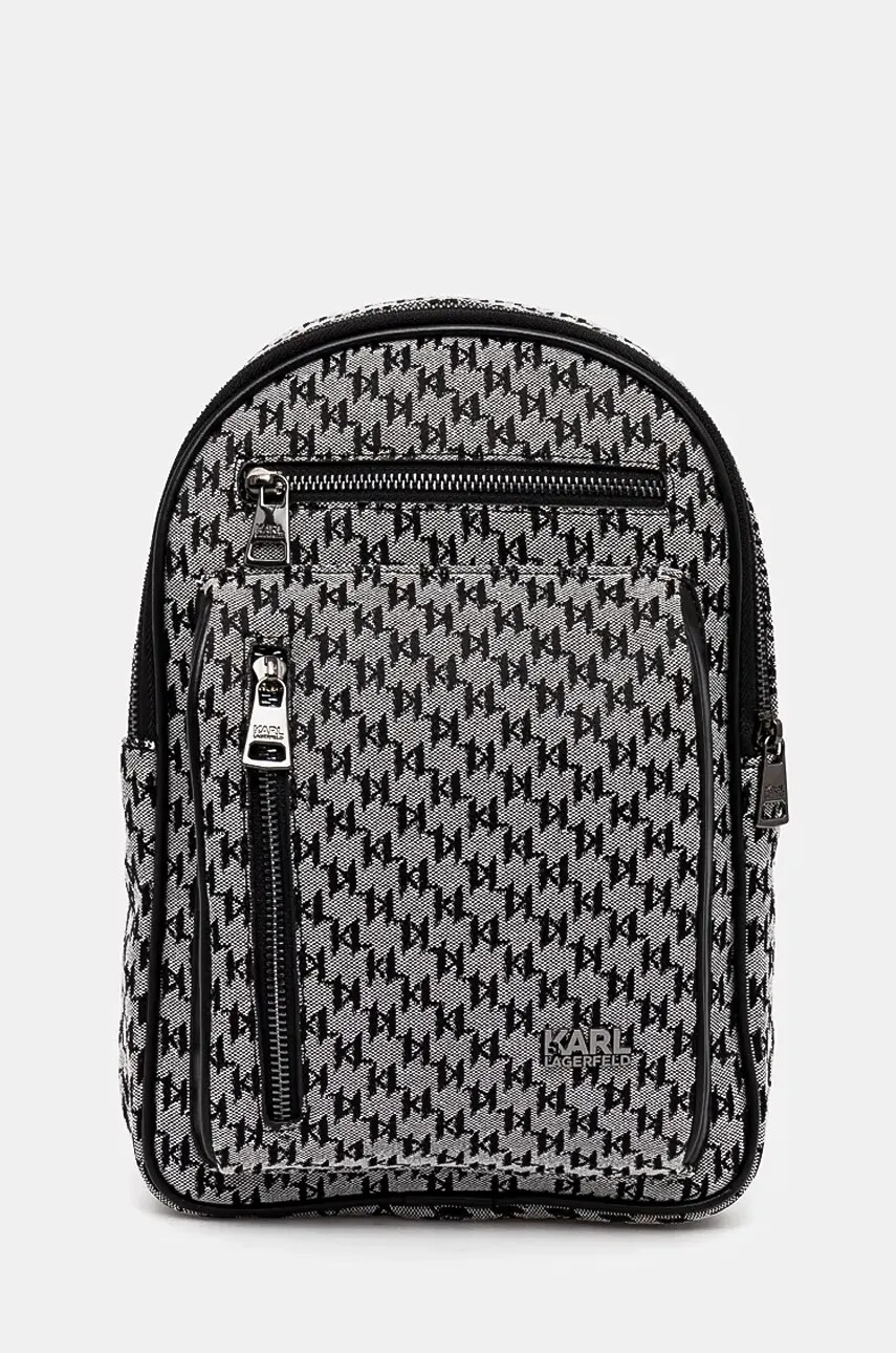 Karl Lagerfeld rucsac culoarea negru, mic, modelator, 544115.805920