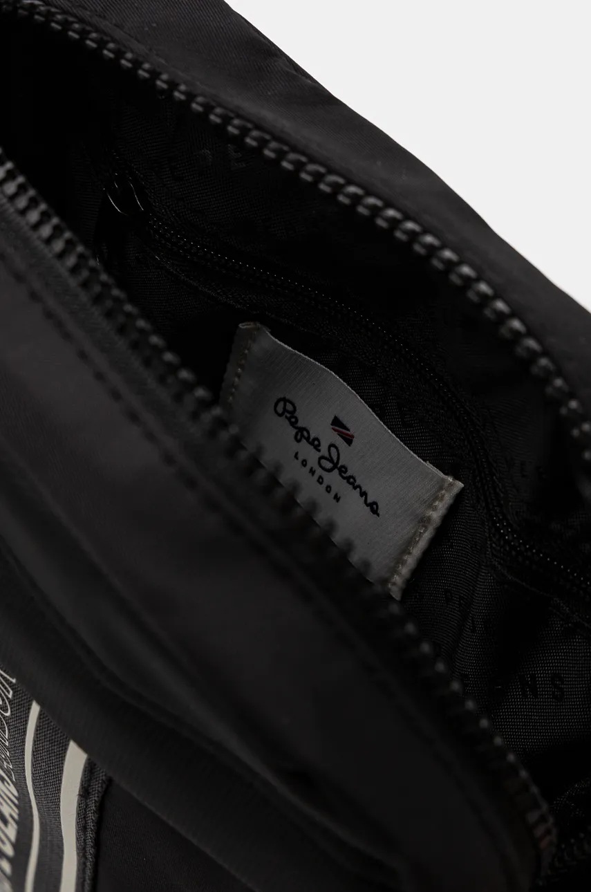 Σακίδιο Pepe Jeans WOLF DUBLIN χρώμα: μαύρο, PM030857 φωτογραφία