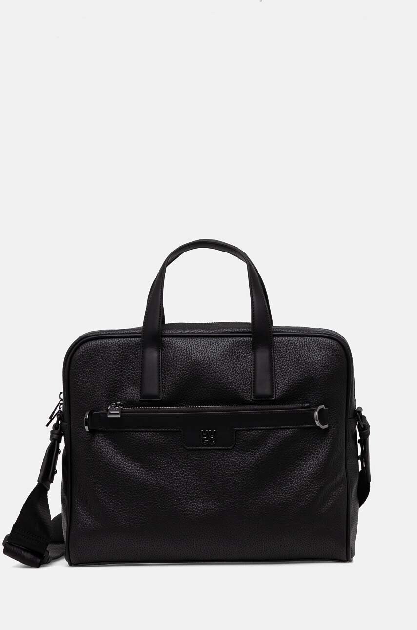 HUGO geanta laptop culoarea negru, 50529483