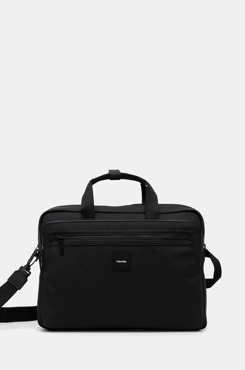 Levně Taška Calvin Klein černá barva, K50K512238