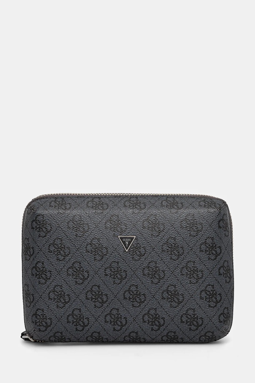 Levně Kosmetická taška Guess MODENA černá barva, PMMOLO.P4432