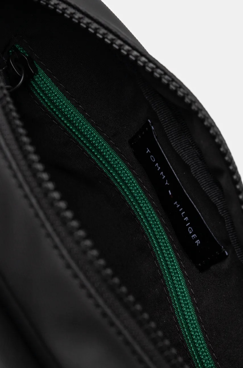 Σακίδιο Tommy Hilfiger χρώμα: μαύρο, AM0AM12729 φωτογραφία