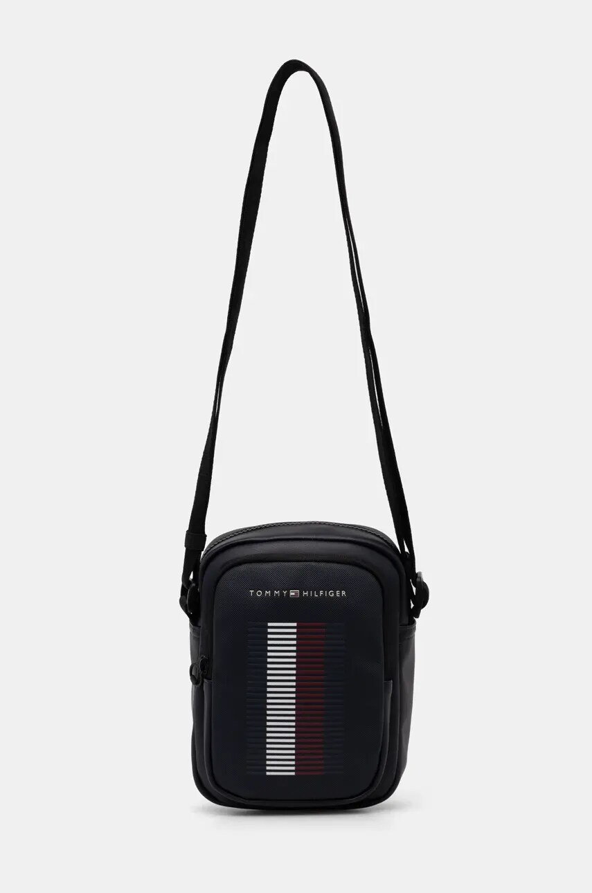 Levně Ledvinka Tommy Hilfiger tmavomodrá barva, AM0AM12977