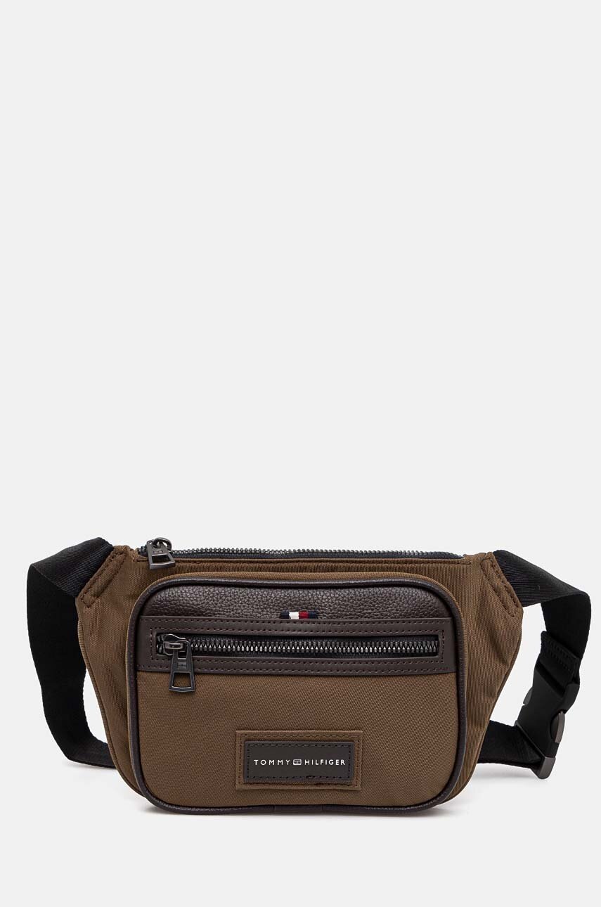 

Чанта за кръст Tommy Hilfiger в зелено AM0AM12700, Зелен
