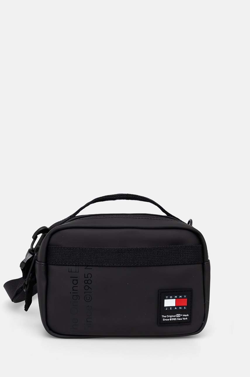 Tommy Jeans borseta culoarea negru, AM0AM12616
