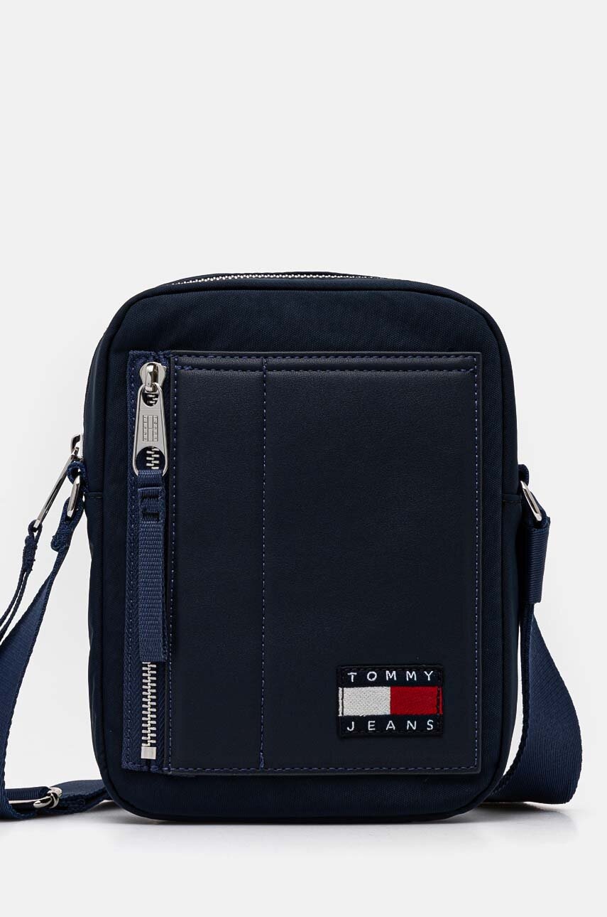 

Чанта през рамо Tommy Jeans в тъмносиньо AM0AM12629, Тъмносин