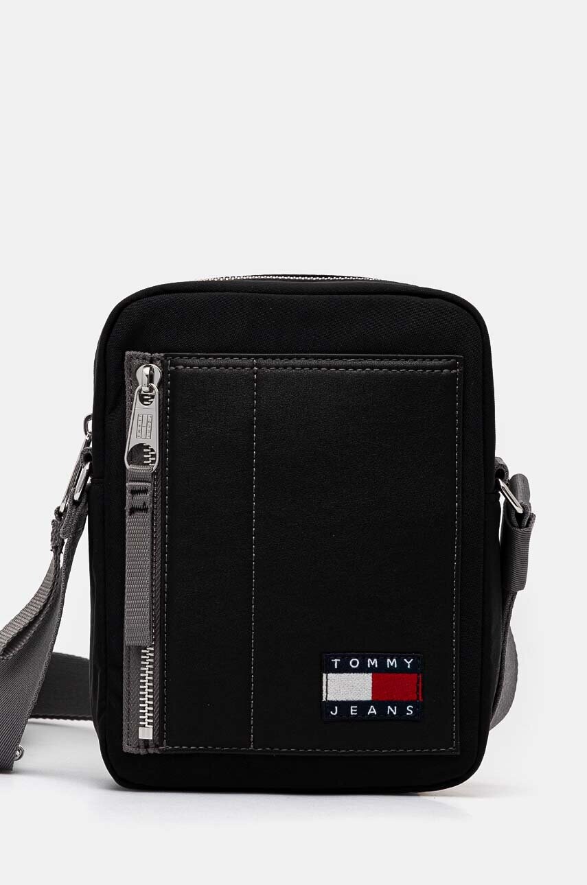 

Чанта през рамо Tommy Jeans в черно AM0AM12629, Черен