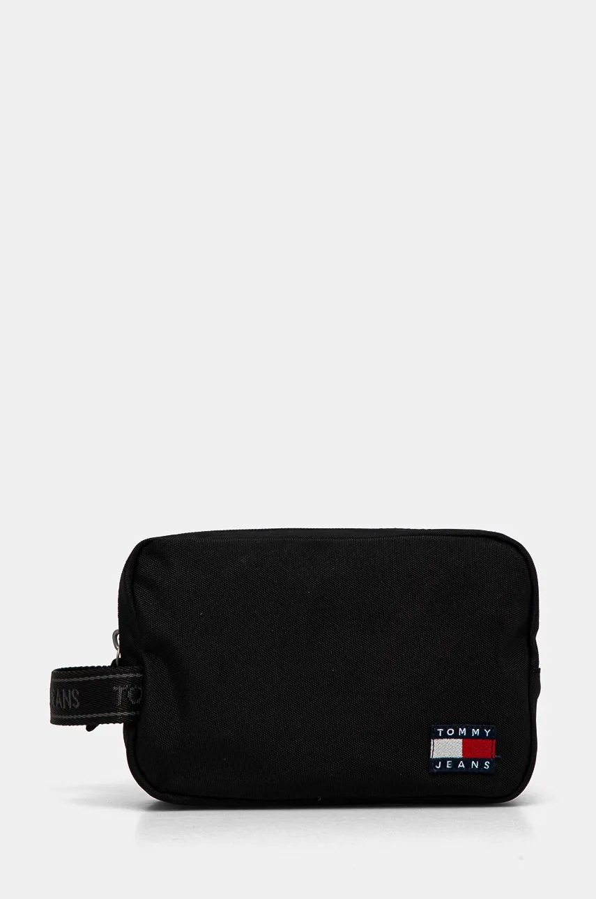 

Козметична чанта Tommy Jeans в черно AM0AM12437, Черен